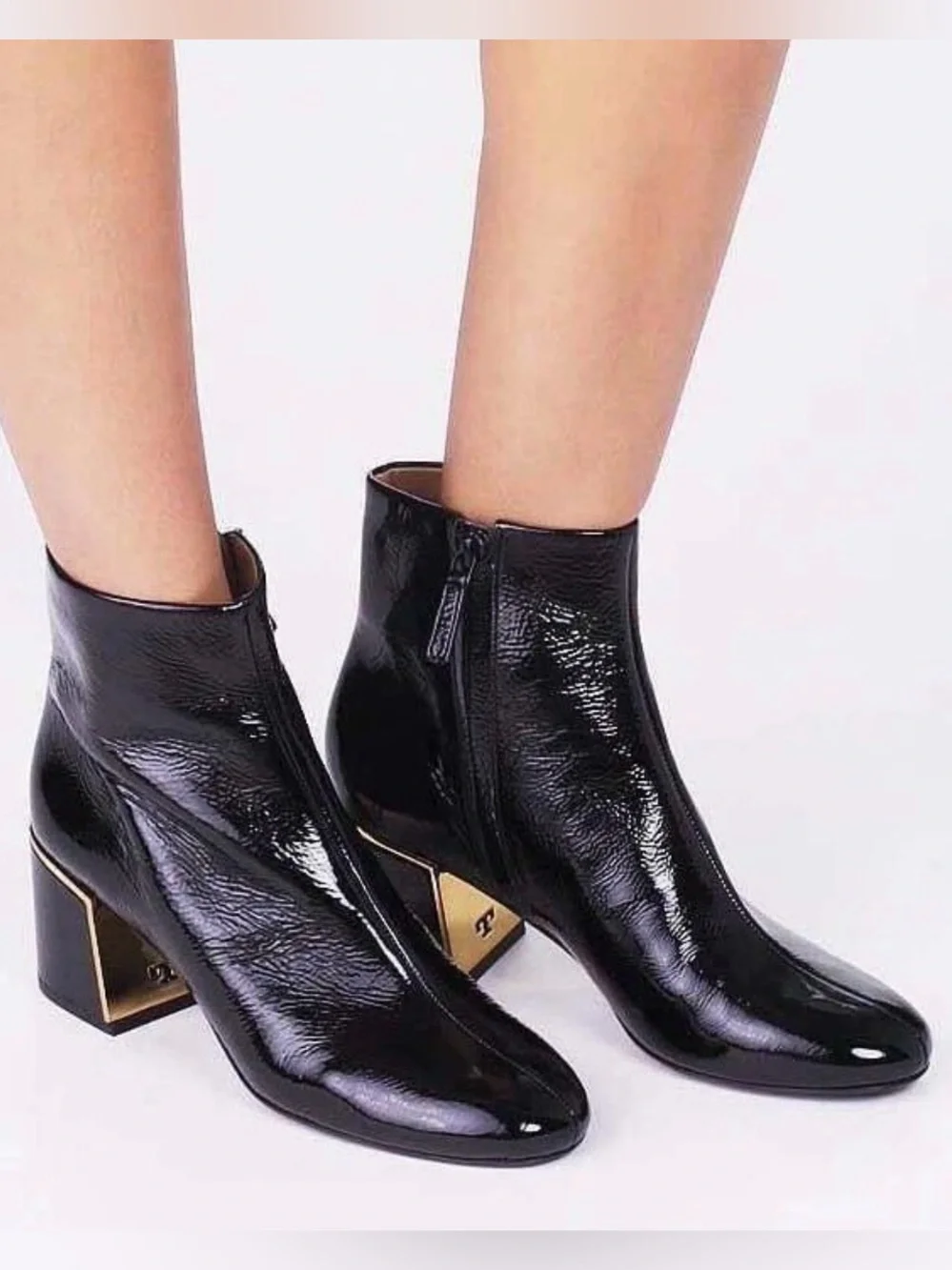 Tory Burch glossy black